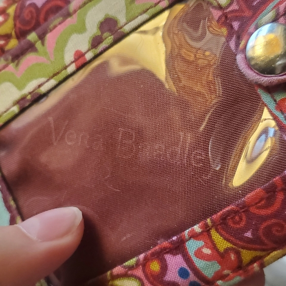 Vera Bradley Floral Colorful Patterned Wallet - Picture 3 of 7